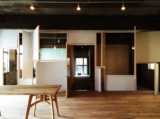 「取手の窓」　2015年　茨城県取手　シェアオフィスの改修