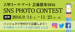 六甲ミーツ・アート 芸術散歩2016 SNS PHOTO CONTEST