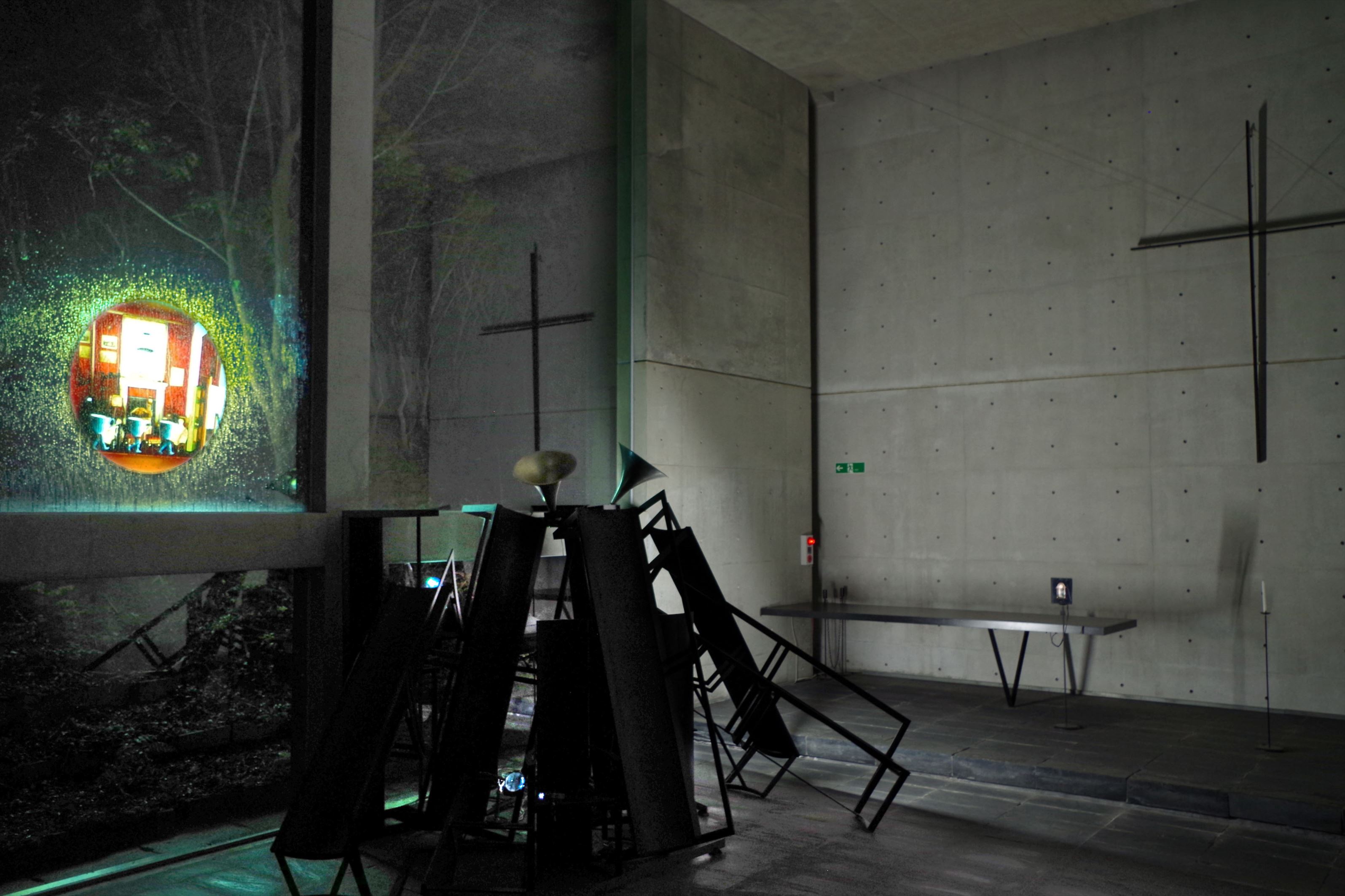昨年の展示風景 さわひらき「absent」