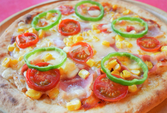 Mixed pizza