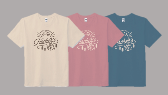 フィッシャーズ　アウトドアTシャツ