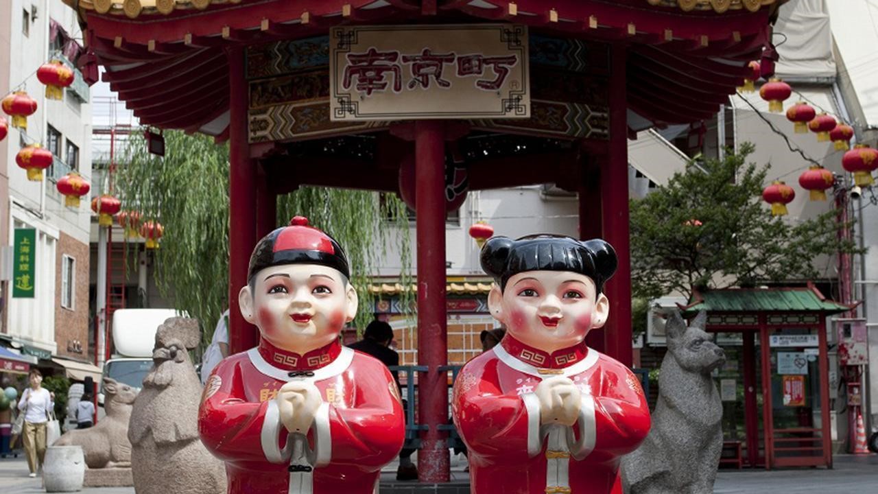 南京町にある人形