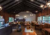 Mountain lodge-style coffee shop Edelweiss