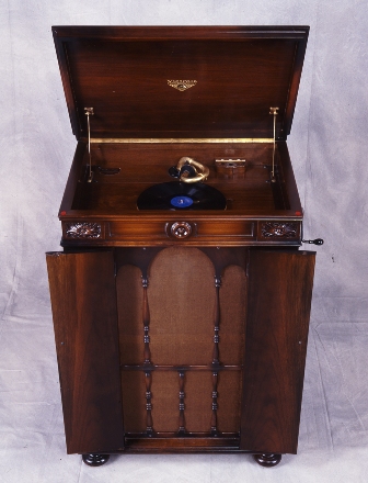 Phonograph Victorola Credenza