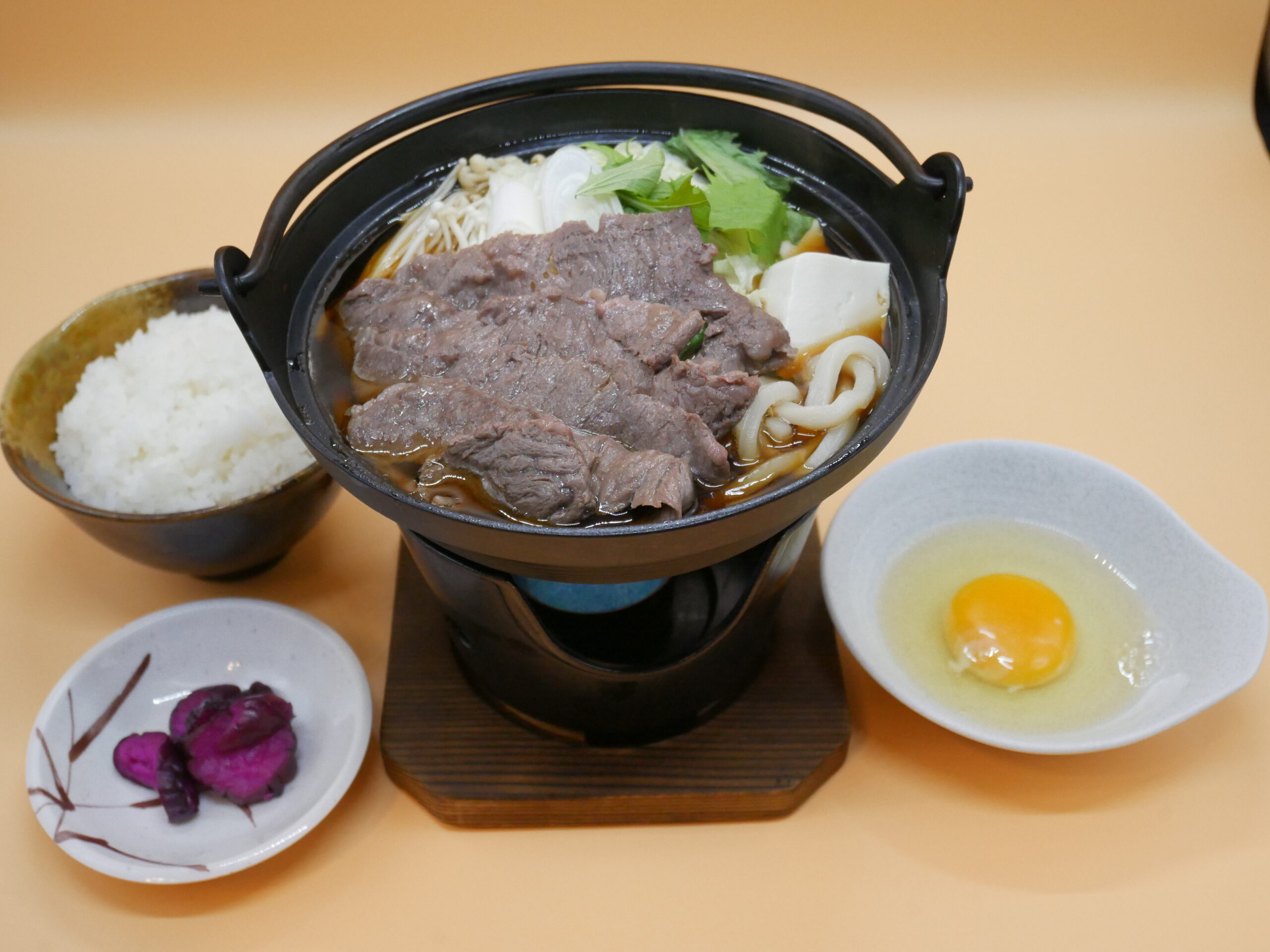 牛すき焼き鍋セット