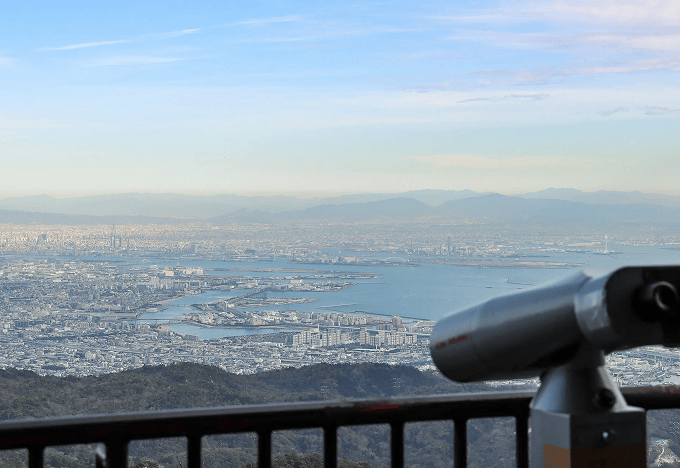 天覧台からの眺望
