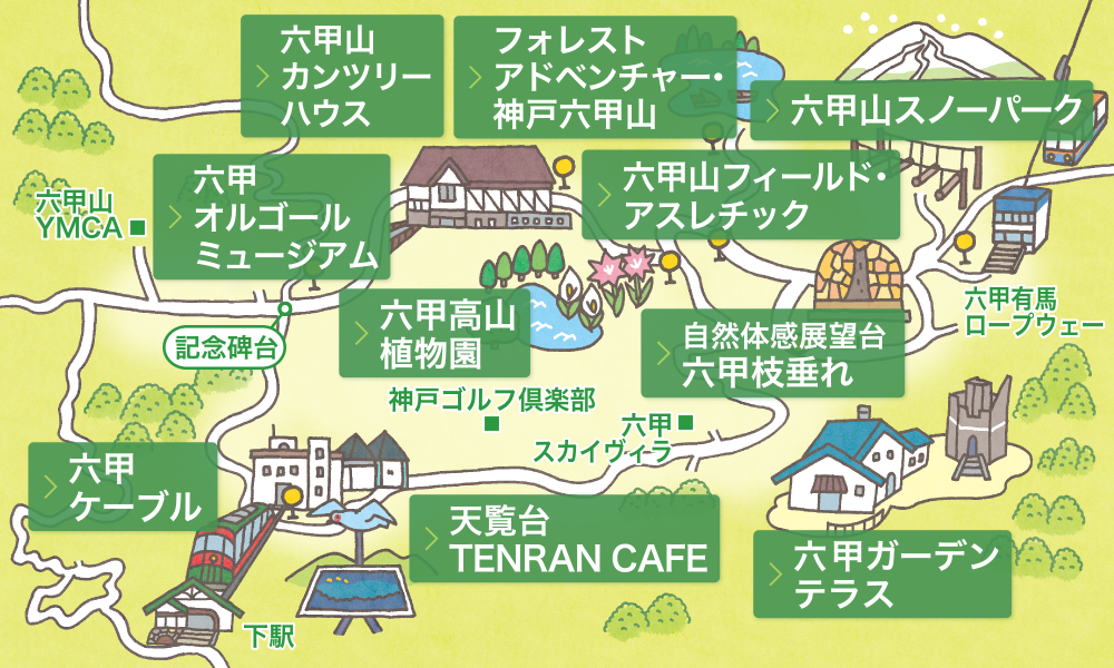 Yamagami map illustration