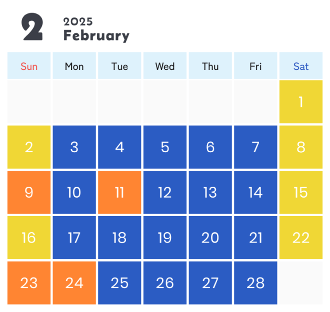 business calendar