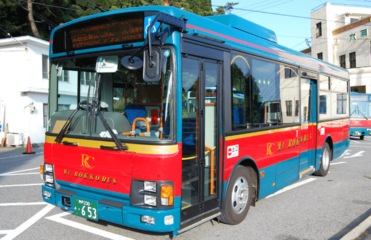 Bas Rokko Sanjo (Bus menaiki gunung)